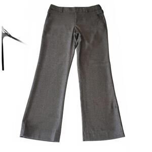 Banana Republic Womens Business Casual Professional Dress Pants Charcoal 2